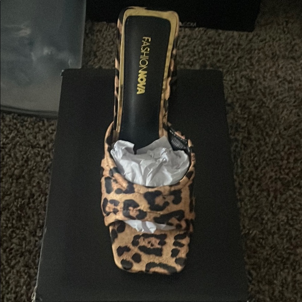 Fashion Confidential Heeled Mule